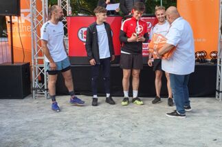 Siegerehrung der Männerstaffel