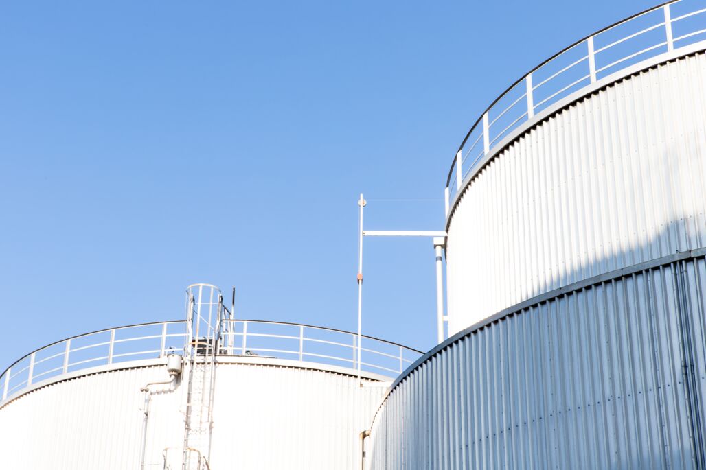 Kessel des Kraftwerks