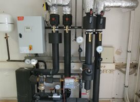 Beispiel eines Fernwärmeanschlusses